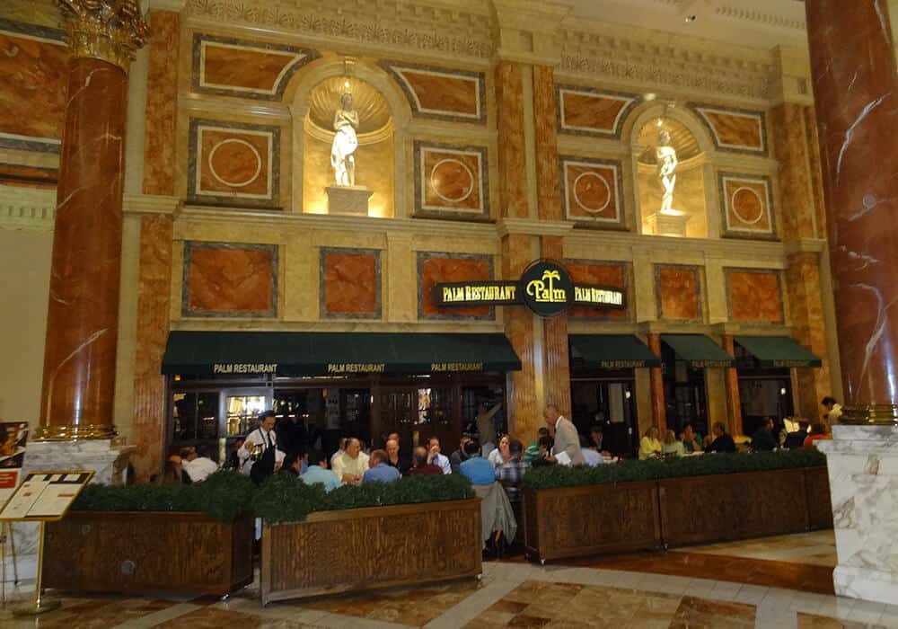 The Palm - Best Italian Restaurants in Las Vegas at Caesars Palace