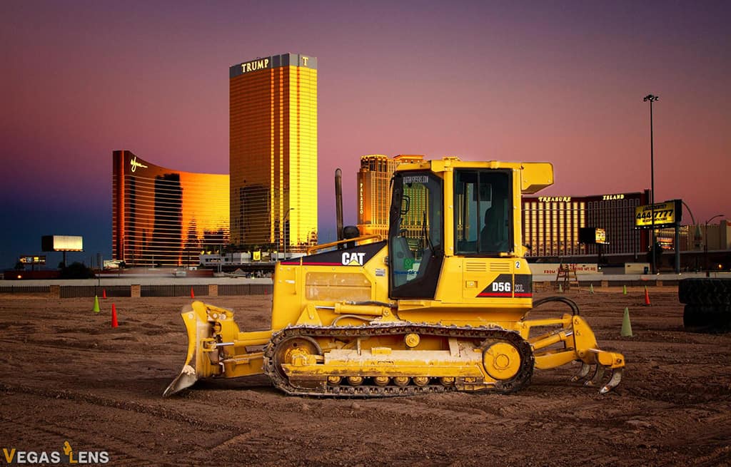 Drive a Bulldozer at Dig This Las Vegas - Romantic things to do in Vegas