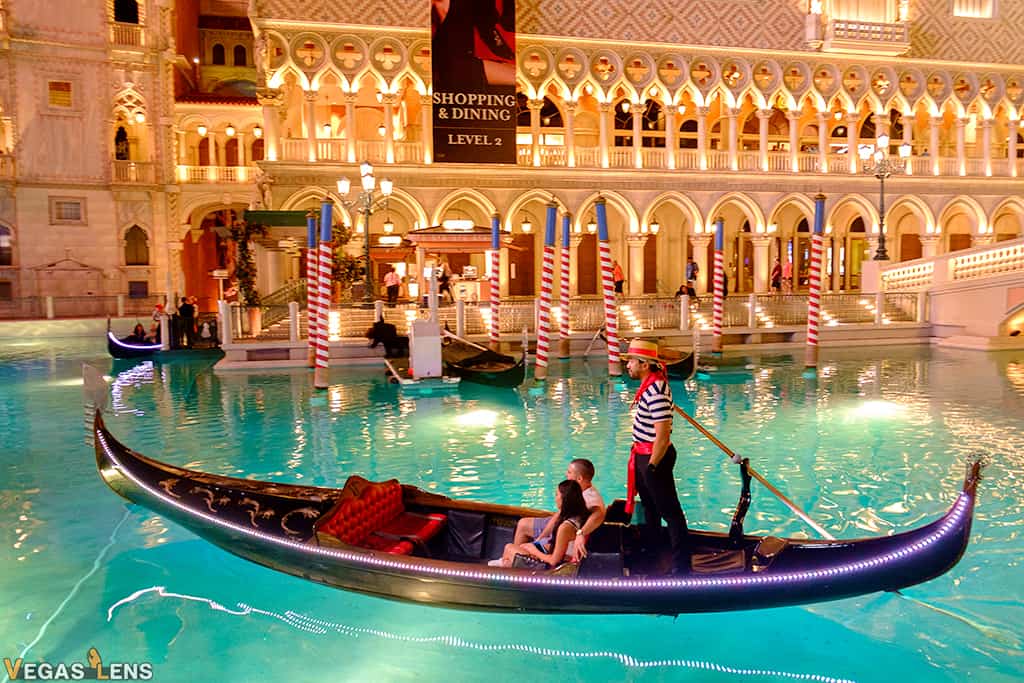 Gondola Rides at the Venetian - Las Vegas attractions for Couples
