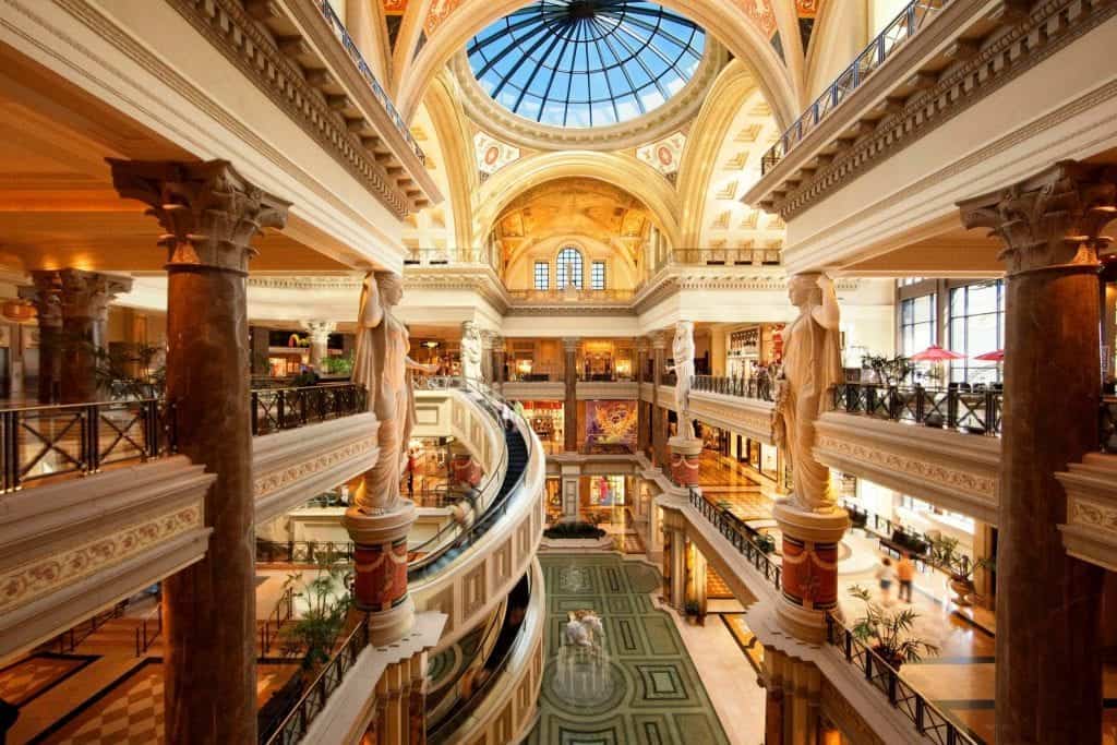 The Forum Shops at Caesars Palace - Must do in Vegas for First Timers