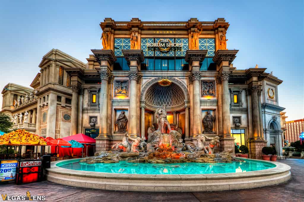 The Forum Shops - Romantic places in Las Vegas