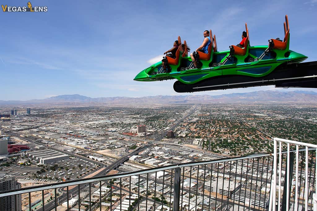 Tinggly Stratosphere Adventure Rides - Romantic things to do in Vegas