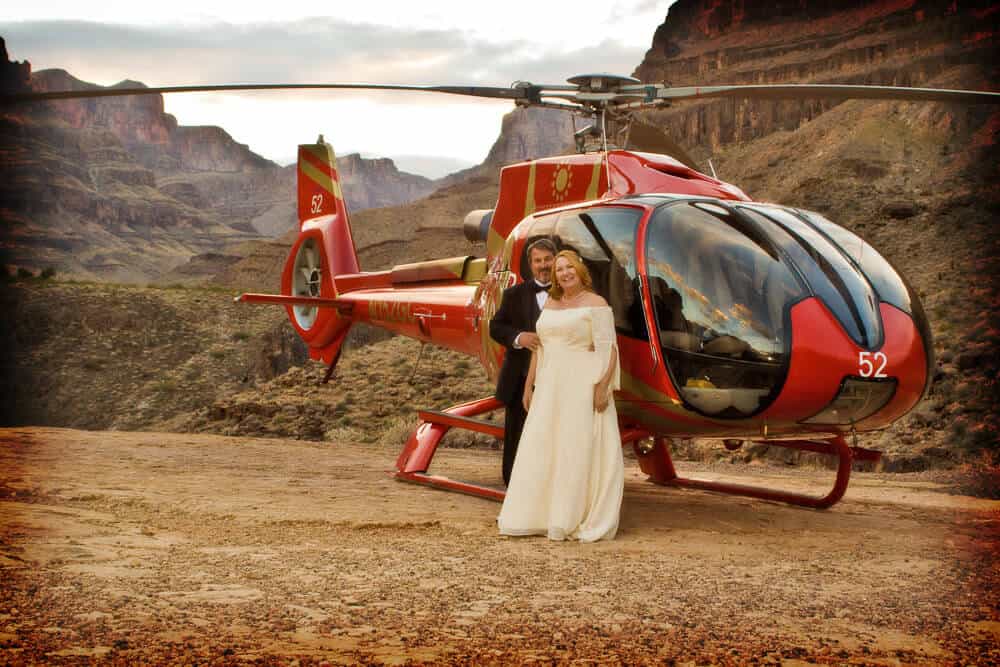 Grand Canyon Helicopter Wedding - Places to Get Married in Las Vegas