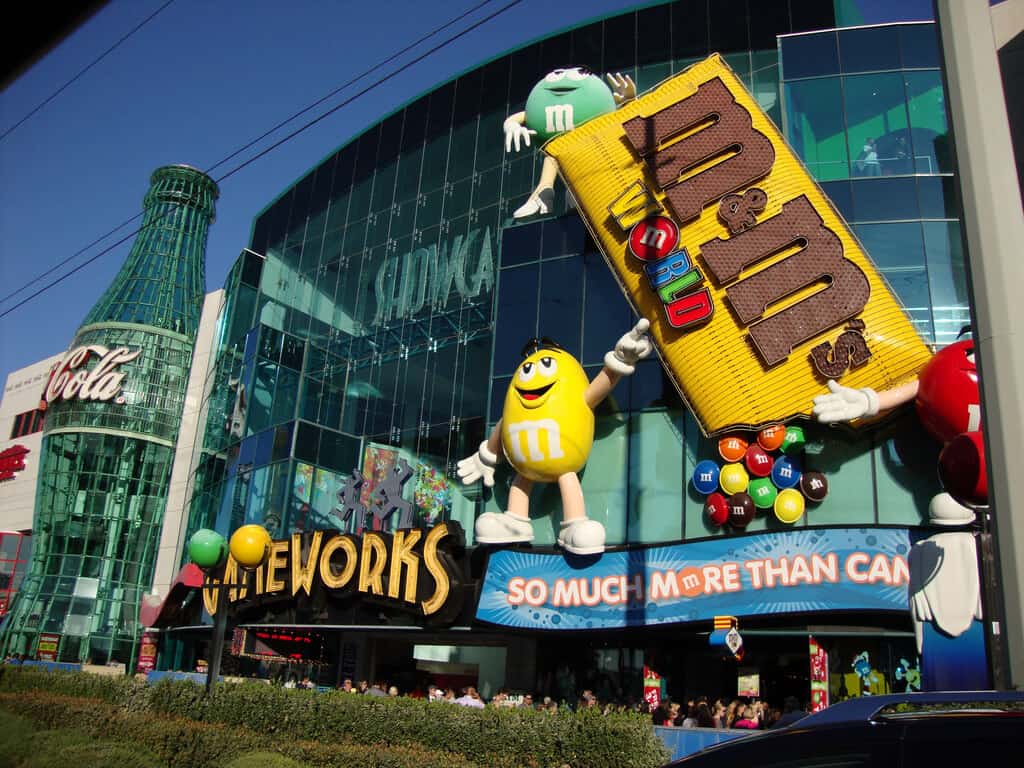 M&M’s World - Fun Things to do in Las Vegas for Kids