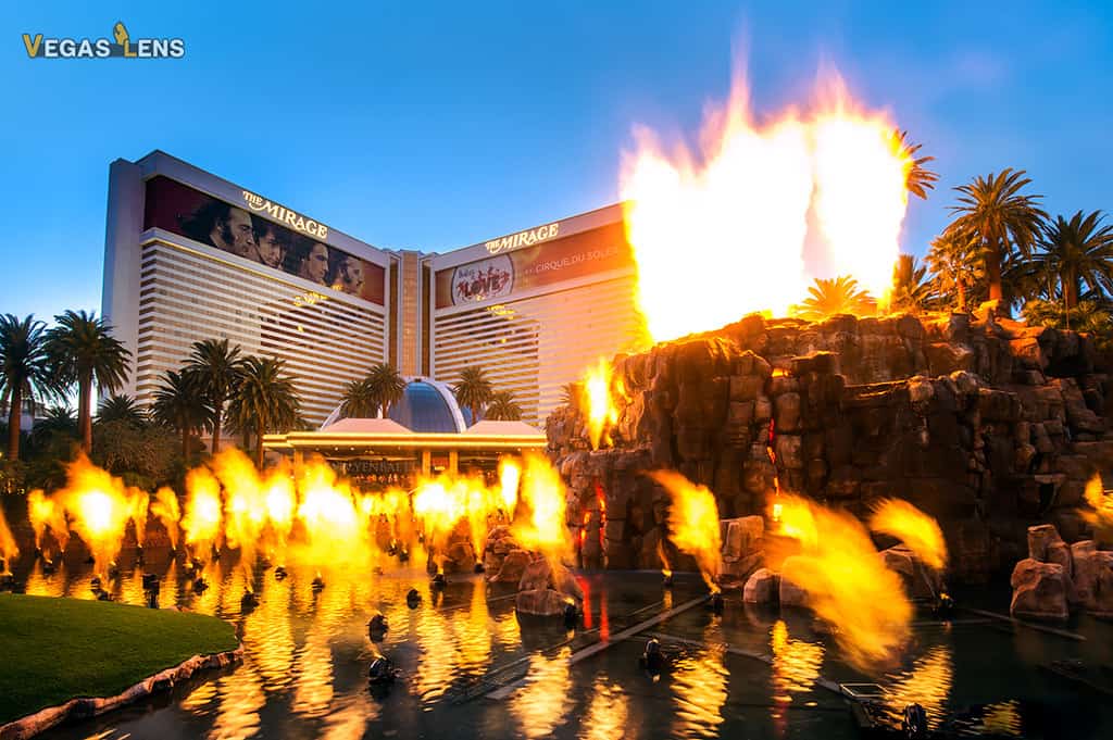Mirage Erupting Volcano - Free things to do in Vegas with kids