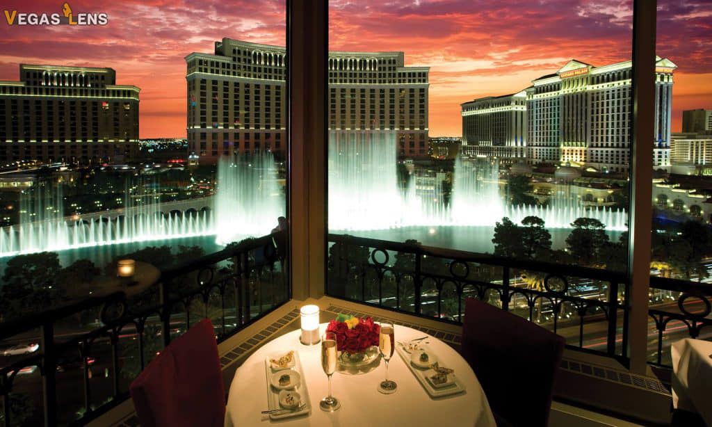 The Eiffel Tower Restaurant - Romantic Restaurants In Vegas