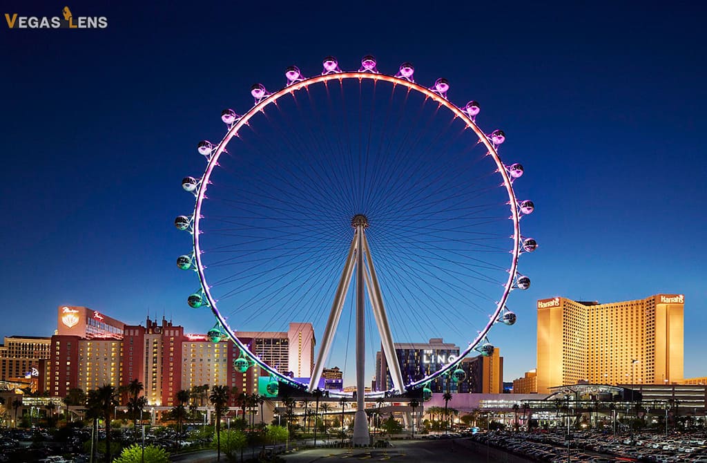 High Roller Observation Wheel - Things to do with Toddlers in Las Vegas