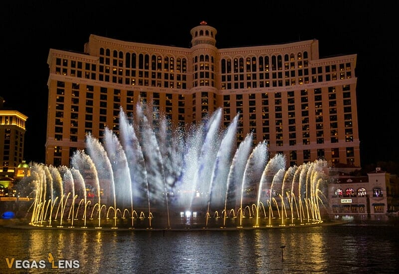 Fountains of Bellagio in Las Vegas