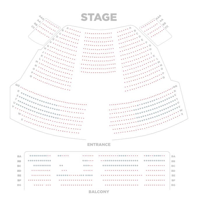 Barry Manilow Seating Chart
