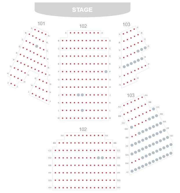 Terry Fator Seating Chart