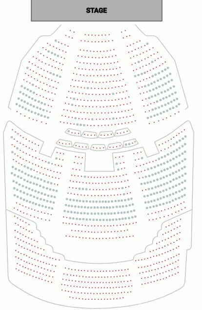 Penn and Teller Seating Chart