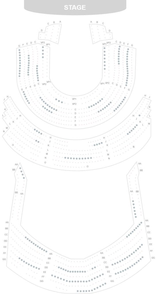 Mad Apple Theater Seating Chart